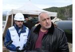 Премиерът инспектира строителните дейности на междусистемната газова връзка Гърция-България