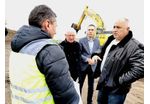 Министър-председателят Бойко Борисов посети на място строежа на транзитния път от АМ "Тракия" към Слънчев бряг