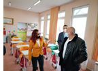 Премиерът Бойко Борисов, който посети Обединено училище Васил Левски в гр. Бургас (2)