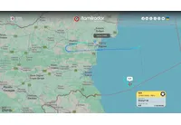 Американски военен разузнавателен самолет патрулира над Черно море от Варна