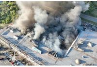Атакуваният от Русия търговски център в Кривой рог