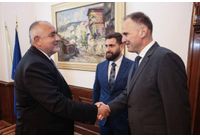Бойко Борисов и ген. Андре Денк