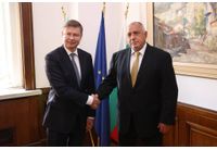 Бойко Борисов и Валдис Домбровскис