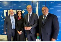 Лидерът на ГЕРБ се срещна с члена на Бундестага Давид Прайзенданц в София