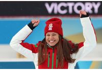 Бронзовата медалистка Лора Христова