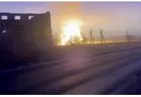 Взрив на газопровода