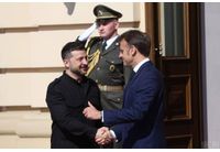 Володимир Зеленски и Еманюел Макрон