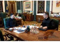 Володимир Зеленски и Олег Луговски, зам-шеф на СВР на Украйна