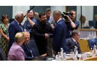 Володимир Зеленски и Петер Мадяр