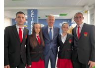 Министър Вълчев откри нови STEM центрове, училищни сгради и спортни площадки в три благоевградски общини