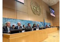 Делегацията на България, която участва в Универсалния периодичен преглед на ООН по правата на човека