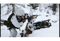 Германски военни за действия в зимни условия