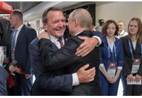 Герхард Шрьодер и Путин