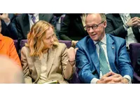 Джорджа Мелони и Фредрих Мерц
