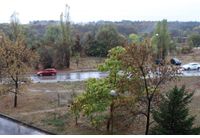 Дъждовно и мрачно есенно време