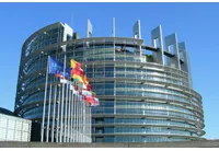 Европейският парламент в Страсбург