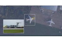 Един от унищожените самолети