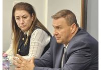 Евродепутатът Емил Радев по време на среща с членове и симпатизанти на ГЕРБ във варненския район "Аспарухово"