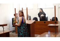 Жана Бергендорф в съда в Несебър