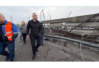 Кличко на поразения мост в Киев