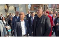 Кметът на Пловдив Костадин Димитров и Бойко Борисов 