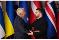 Антонио Коща и Володимир Зеленски