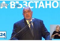 Лидерът на ГЕРБ Бойко Борисов в предизборния клип на коалицията ГЕРБ-СДС