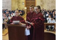Ученици от училища в София и региона представиха симулиран съдебен процес под ръководството на магистрати от СГП