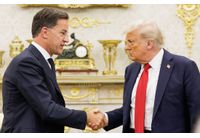 Марк Рюте и Доналд Тръмп