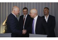 Срещата на министър-председателя Росен Желязков с главния корпоративен директор Роджър Мартела на General Electric Vernova