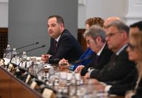 Министърът на вътрешните работи Калин Стоянов