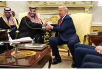 Мохамед бин Салман и Доналд Тръмп