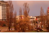 Облачно и дъждовно есенно време