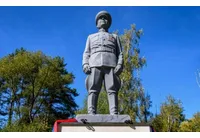 Паметникът на маршал Иван Конев в Словакия