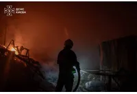 Пожари и дим в Киев след руските атаки