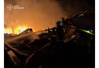 Пожари и разрушения вследствие на руския терористичен удар