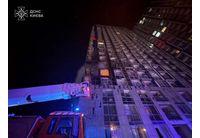 Поражения в многоетажни сгради в Киев