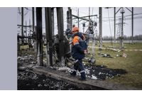 Поражения на украинската електропреносна система вследствие на руските терористични удари