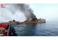 Поразен ирански кораб