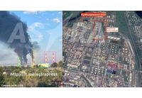 Поразената рафинерия в Самара