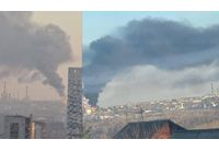 Поразената рафинерия в Уфа