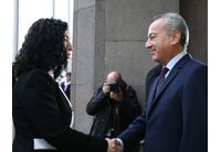 Премиерът Гълъб Донев се срещна с президента на Република Косово Вьоса Османи-Садриу