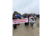 Протест срещу войната по пътищата