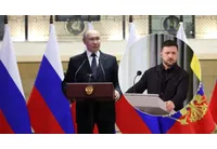 Путин и Зеленски