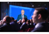 Путин на среща с руски бизнесмени и предприемачи