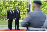 Румен Радев и Фридрих Мерц 