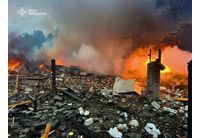 Разрушения вследствие на руската терористична атака