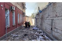 Разрушения вследствие на руски терористичен удар