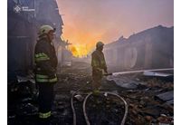 Разрушения вследствие на руски терористичен удар