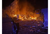 Разрушения вследствие на руския терористичен удар